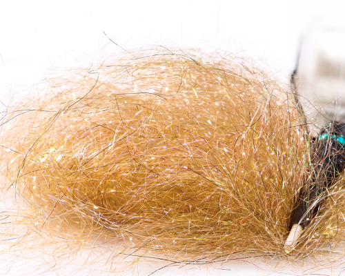 Baitfish ULTRA Sparkle Dubbing, Tan UVR / 06 Baitfish ULTRA Sparkle Dubbing, Tan UVR / 06